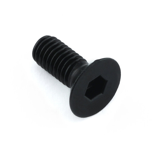 Aluminium Countersunk Bolt M6x(1.00mm)x15mm Black