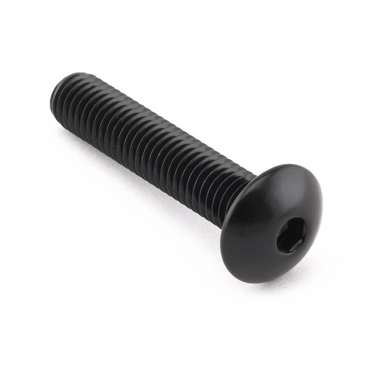 Aluminium Dome Head Bolt M8x(1.25mm)x40mm Black