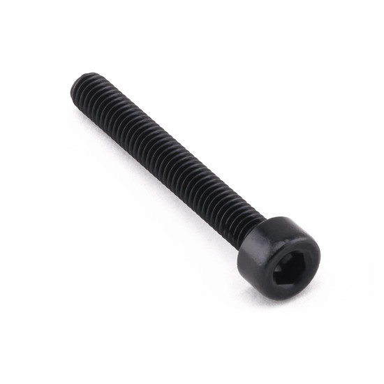Aluminium Socket Cap Bolt M4x(0.70mm)x30mm Black