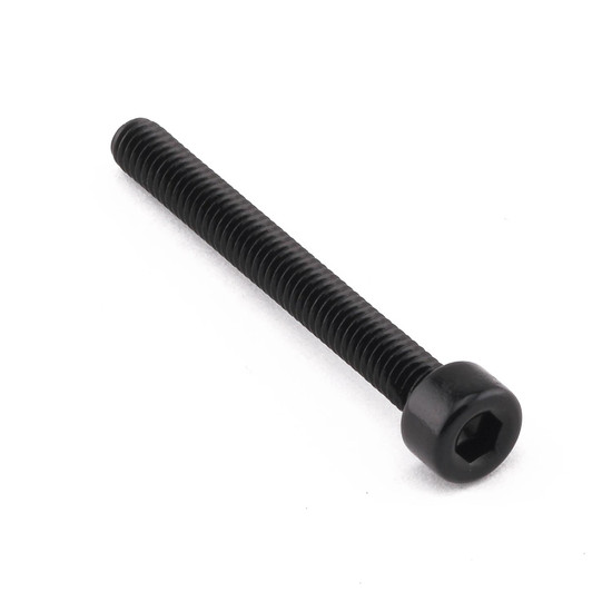 Aluminium Socket Cap Bolt M4x(0.70mm)x35mm Black