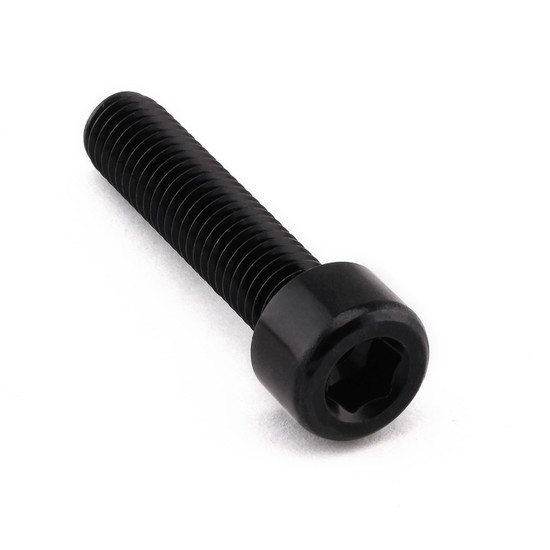 Aluminium Socket Cap Bolt M8x(1.25mm)x35mm Black