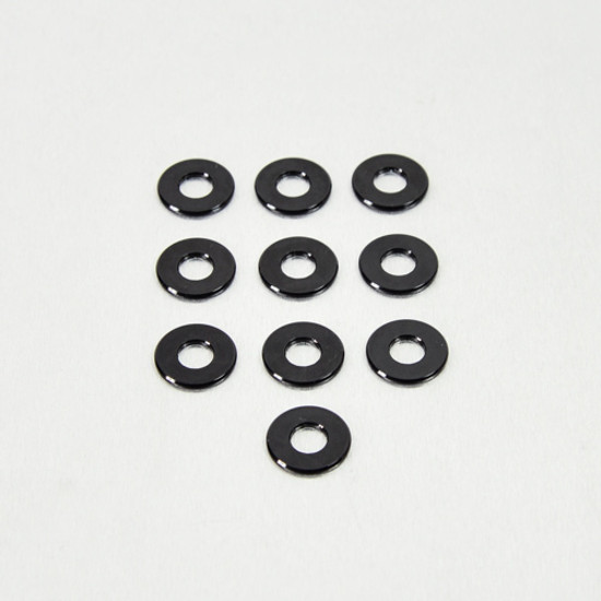 Aluminium Washers M8 (20mm O/D) Pack x10 Black