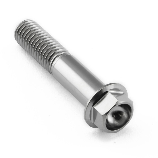 Titanium Flanged Hex Head Bolt M10x(1.50mm)x50mm