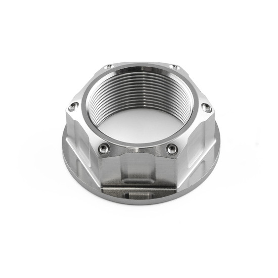 Titanium Yoke Nut Open Flanged M24x(1.00mm)