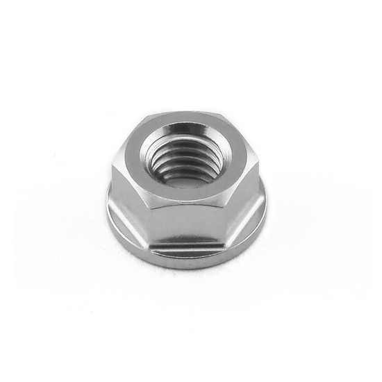 Stainless Steel Flanged Nut M5x(0.80mm)