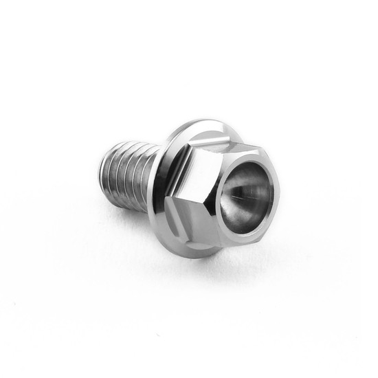 Stainless Steel Flanged Hex Head Bolt M6x(1.00mm)x10mm