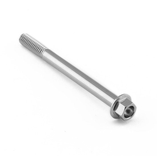 Stainless Steel Flanged Hex Head Bolt M6x(1.00mm)x70mm