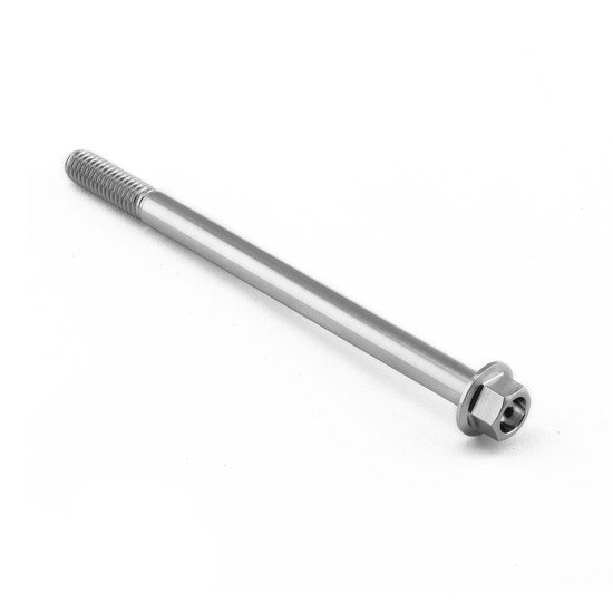 Stainless Steel Flanged Hex Head Bolt M6x(1.00mm)x90mm