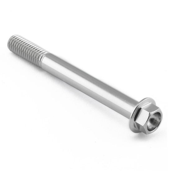 Stainless Steel Flanged Hex Head Bolt M8x(1.25mm)x75mm