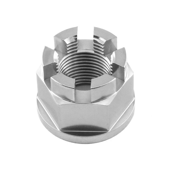 Stainless Steel Flanged Nut M18x(1.50mm) AF27mm