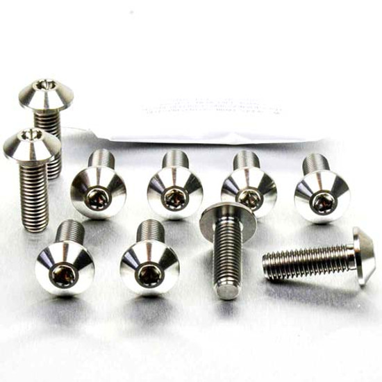 Titanium Disc Bolt To Fit Yamaha/KTM M8x25mm Pack x10