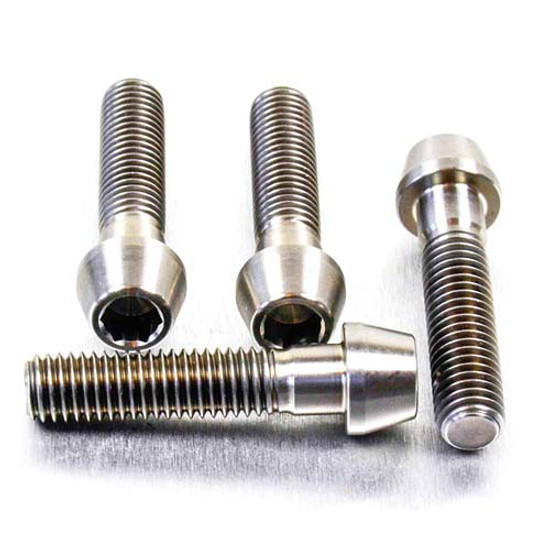 Titanium Clip-On / Handle Bar Mount Bolt Kit