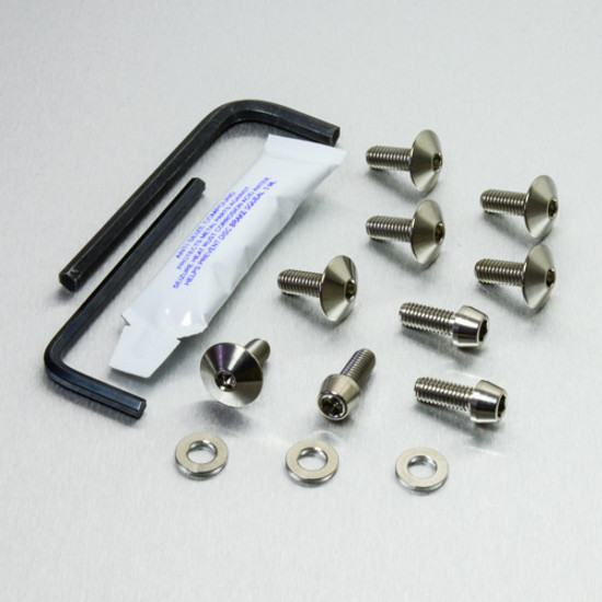 Titanium Exhaust Heat Shield Mount Bolt Kit