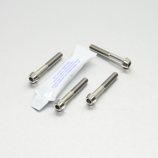 Titanium Front Axle Pinch Bolt Kit