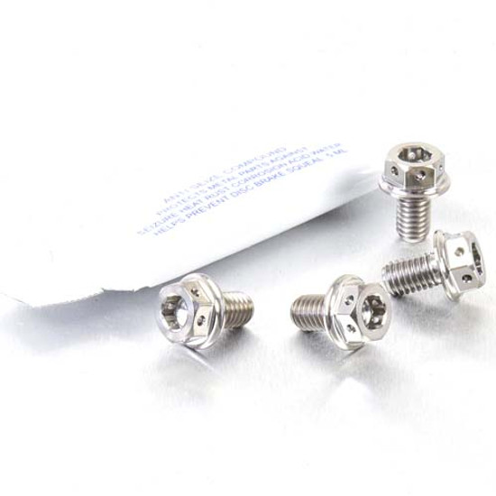 Titanium Heel Plate Bolt Kit DualDrive