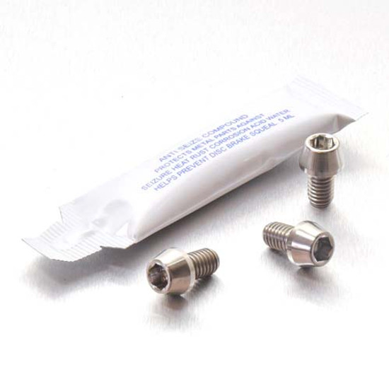 Titanium Reservoir Mount Bolt Kit Front Brake-Rear Brake & Clutch