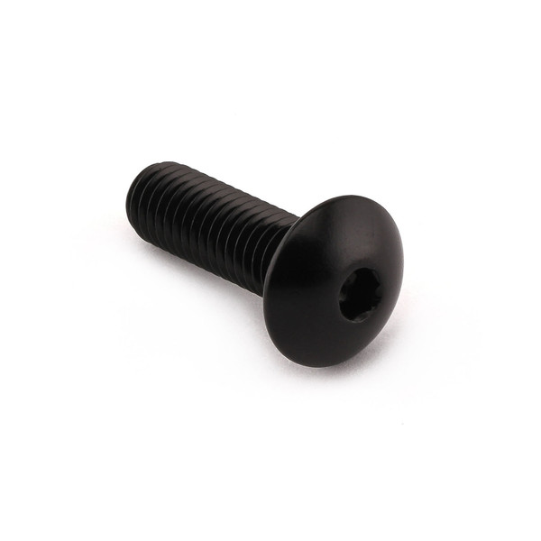 Aluminium Dome Head Bolt M8x(1.25mm)x25mm Black