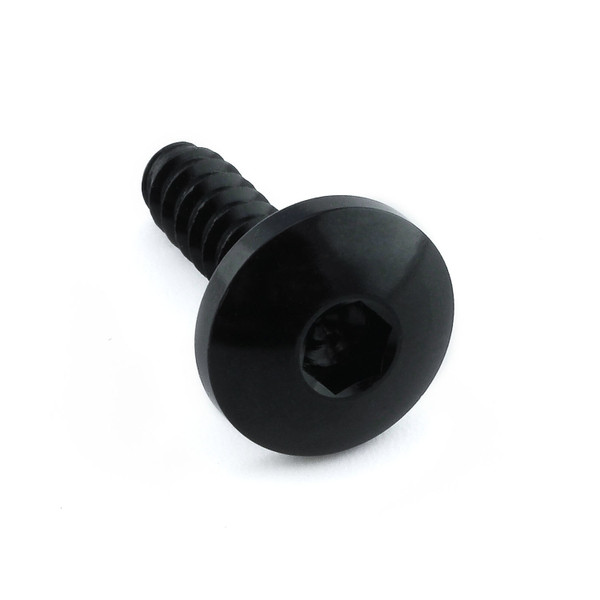 Aluminium Self Tapping Screw 6mm x 20mm Black
