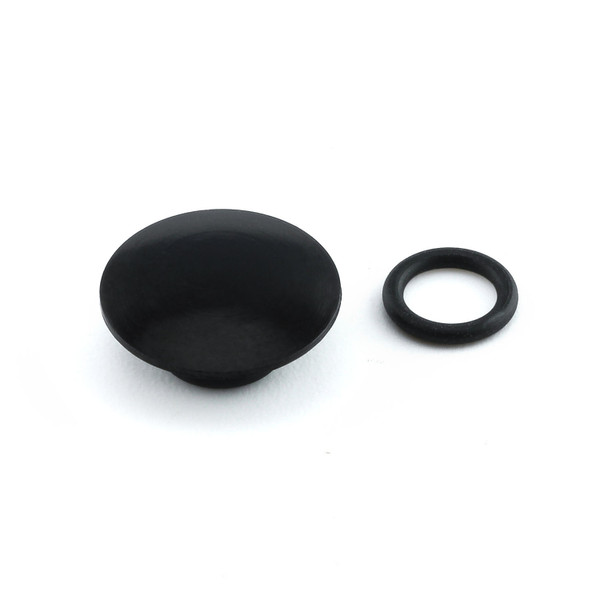 Aluminium Button Insert M10 Black