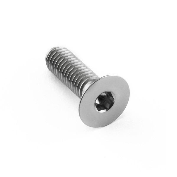 Titanium Countersunk Bolt M6x(1.00mm)x20mm
