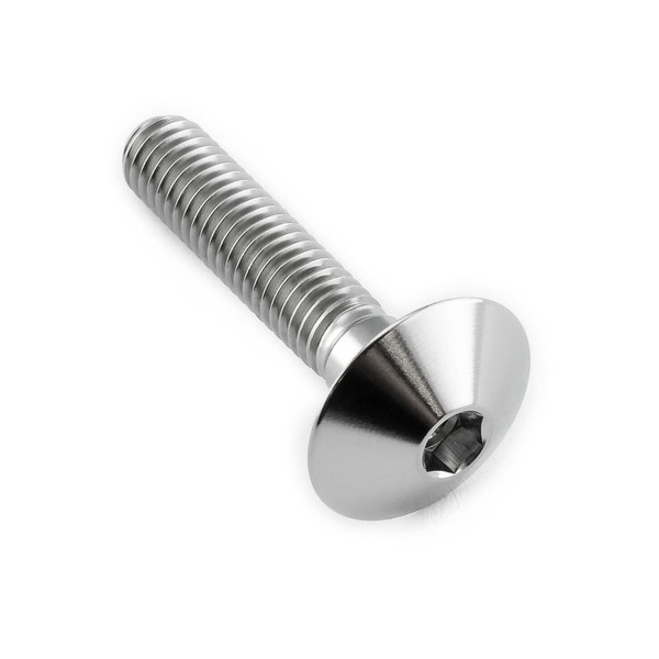 Titanium Dome Head Bolt M6x(1.00mm)x30mm