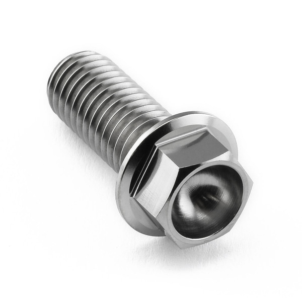 Titanium Flanged Hex Head Bolt M10x(1.50mm)x25mm
