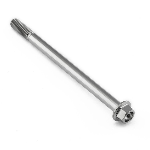 Titanium Flanged Hex Head Bolt M6x(1.00mm)x90mm