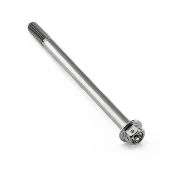 Titanium Flanged Hex Head Bolt M6x(1.00mm)x90mm Race Spec