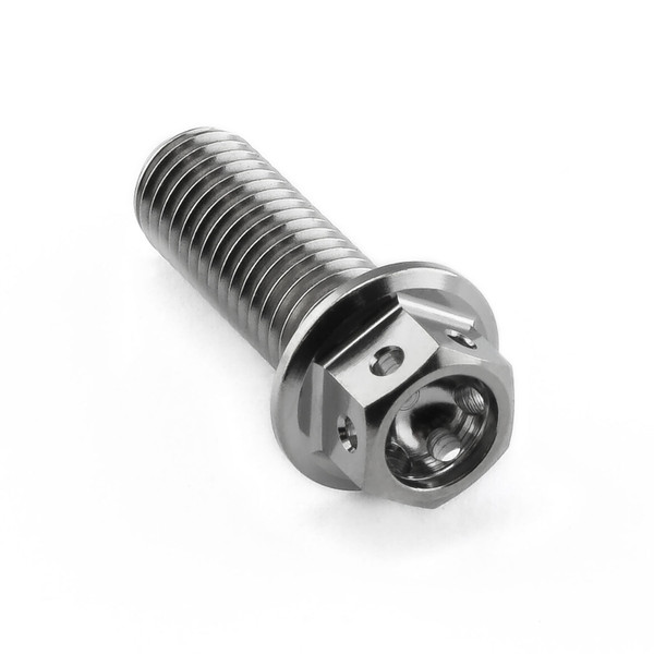 Titanium Flanged Hex Head Bolt M7x(1.00mm)x20mm Race Spec