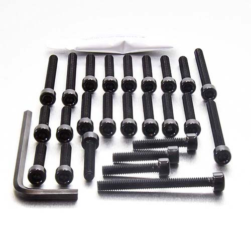 Aluminium Engine Kit Honda XL1000V A4-A9 ABS Black