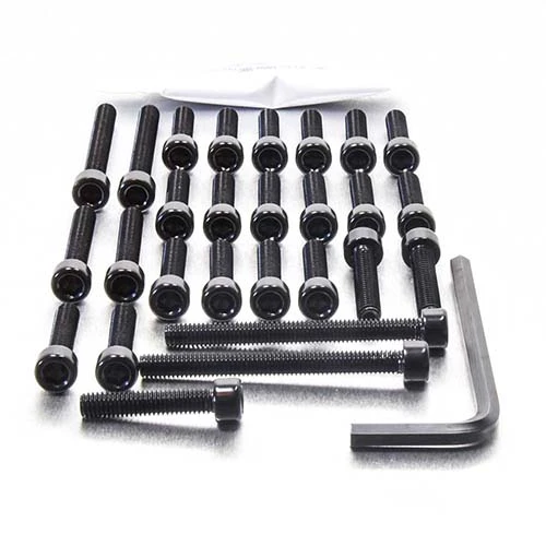 Aluminium Engine Kit Kawasaki Z1000 03-06 Black