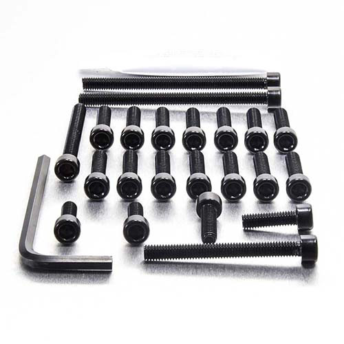 Aluminium Engine Kit Suzuki RM125 Black