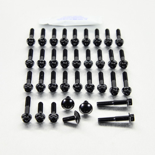 Aluminium Engine Kit Honda CB900 Hornet Race Spec Etched Black