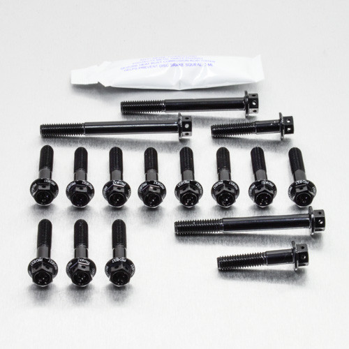 Aluminium Engine Kit Suzuki Hayabusa Race Spec Etched Black