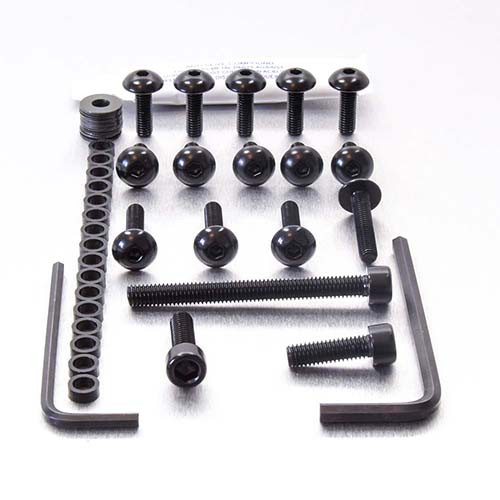 Aluminium Fairing Kit BMW R1200GS Adventure Black