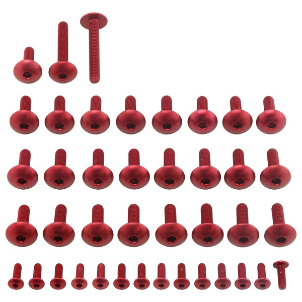 Aluminium Fairing Kit Cagiva Mito 125 Red