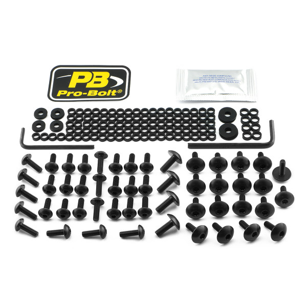 Aluminium Fairing Kit Ducati 1098/848 Black