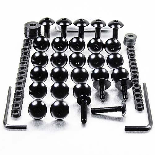 Aluminium Fairing Kit Honda CBR1000 RR Fireblade 06-07 Black