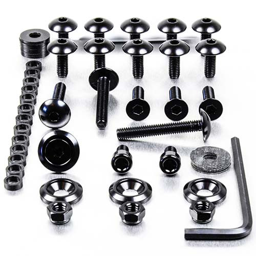 Aluminium Fairing Kit KTM 990 Superduke Black