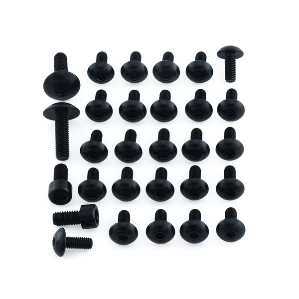 Aluminium Fairing Kit KTM 790 Duke Black