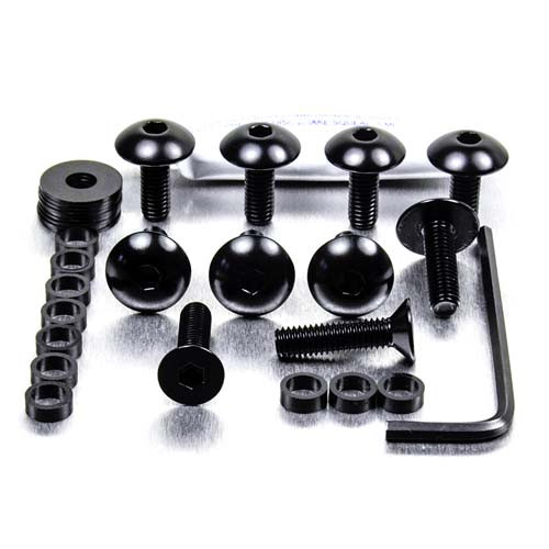 Aluminium Fairing Kit Suzuki GSF1200 Bandit 2006 Black