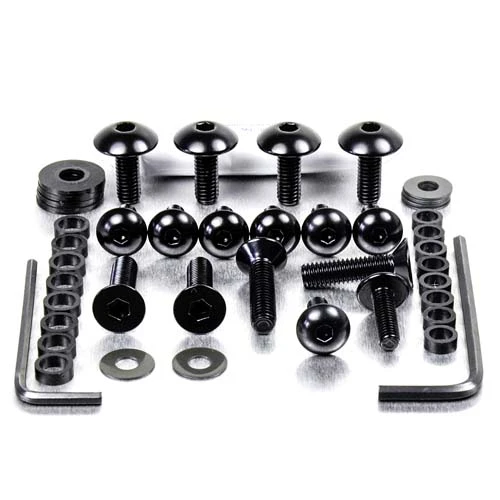 Aluminium Fairing Kit Yamaha TZR125L Black