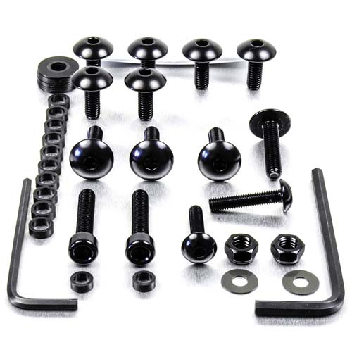 Aluminium Fairing Kit Yamaha FZ1 Fazer ABS Black