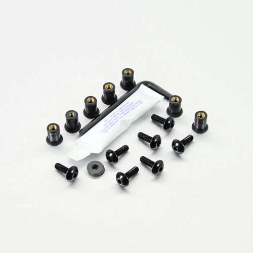 Aluminium Screen Kit 7 Bolt Black
