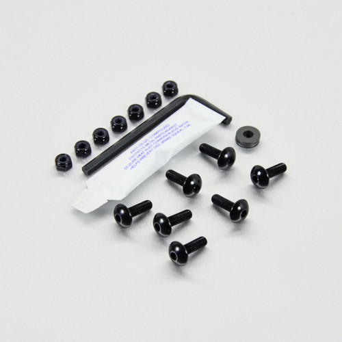 Aluminium Screen Kit RGV 250 7 Bolt Black
