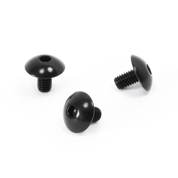 Aluminium Exhaust Heat Shield Mount Bolt Kit Black
