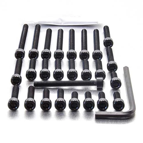 Aluminium Engine Kit Kawasaki GPZ600R Black