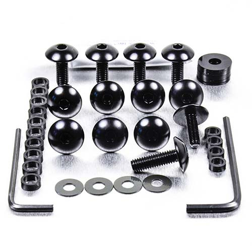 Aluminium Body Panel Kit Honda CR250 Black