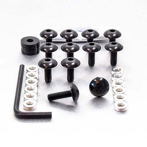 Aluminium Body Panel Kit Suzuki RMZ 450 Black