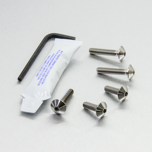 Titanium Chain Guard & Rear Hugger Bolt Kit